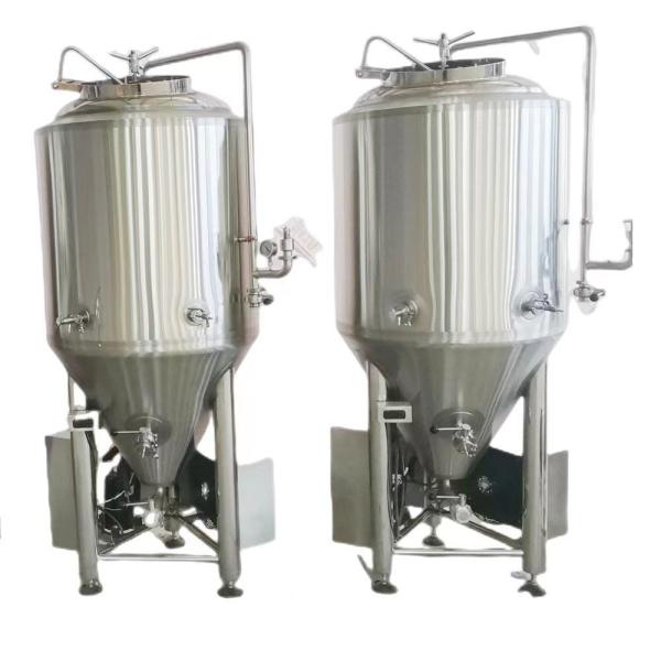 80mm Polyurethane Insulation 300L SUS 304 Conical Fermentor for Beer Fermentation