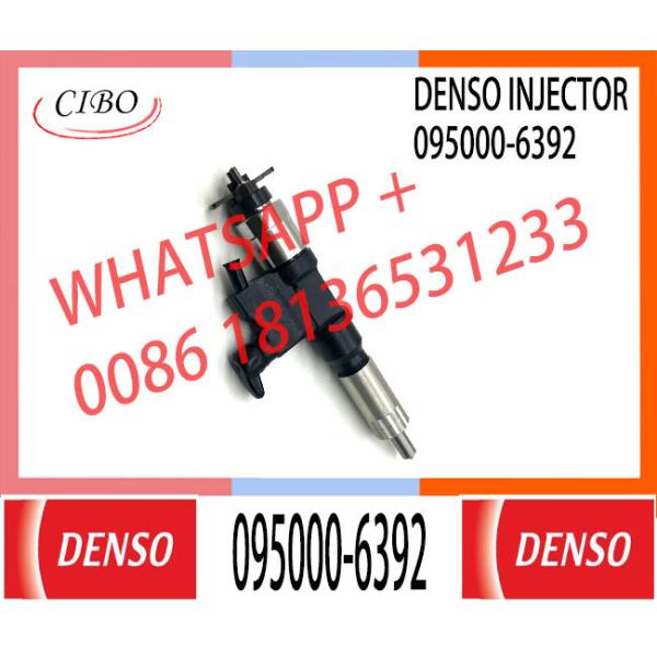 New design 095000-6392 For Isuzu 8-97609789-2 Diesel Common Rail Fuel Injector 095000-6372 with great price