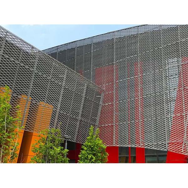Расширенный фасад здания металла – Ventilative, великолепный и продолжительный