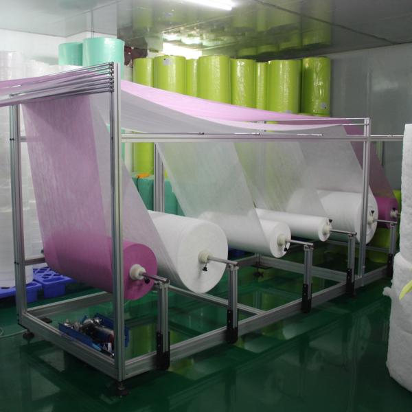 Customized Size Pocket Filter Media , Non Woven Air Filter Roll Leakproof Filrm
