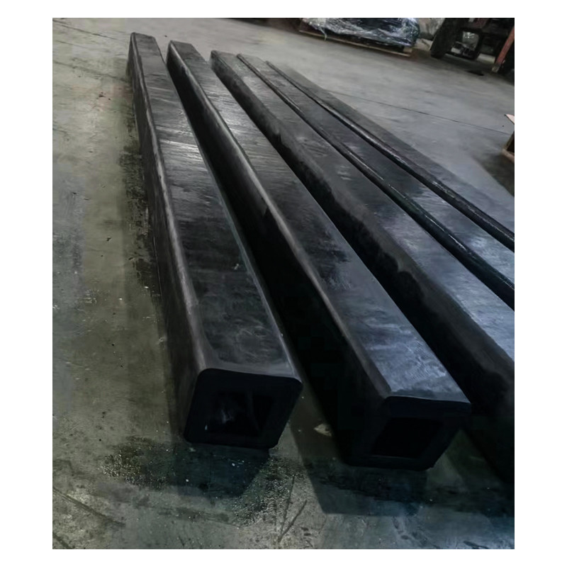Marine Dock Fender with Rectangular Shape and Long-Lasting Natural Rubber Material