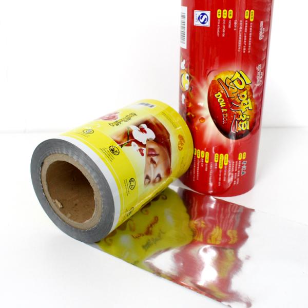 Metalized BOPP Plastic Packaging Film Roll Colorful Print Plastic Laminated Eco Friendly