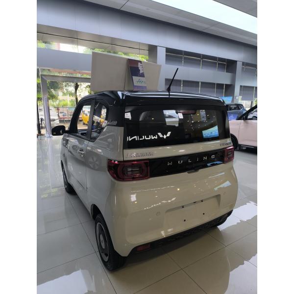 Left Steering Wuling Mini Electric Car with Max Speed of 100 Km/h and 4 Seats 120km