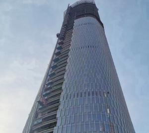 High Rise Prefab Metal Office Buildings Multi Purpose Anti Earthquake