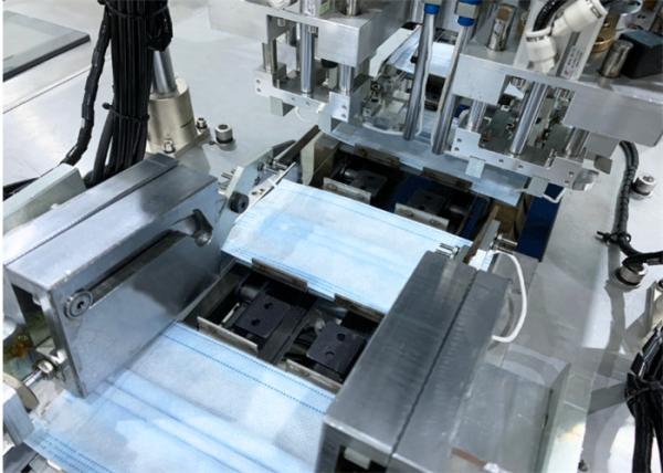 Máscara protetora médica descartável não tecida automática do fornecedor de China que faz a máquina com ultrassônico