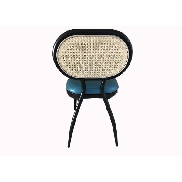 PU Leather 47cm 80cm Upholstered Restaurant Dining Chairs