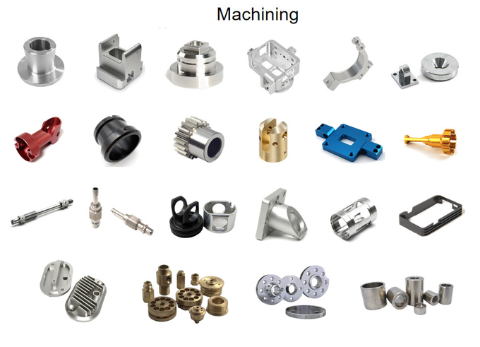 Подвергать механической обработке CNC запасных частей мотора высокой точности сплава магния автоматический алюминиевый