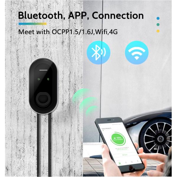 BYD Song Plus EV Car Type 1 настенное зарядное устройство с RFID-началом и стандартом зарядки GB/T