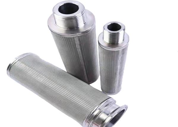 Candle Type Mesh 2um Stainless Steel Sintered Filter Element