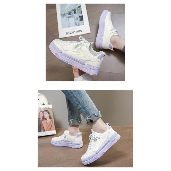 2024 Spring New Thick-Soled Canvas Shoes Women'S Shoes All-Match Sneakers