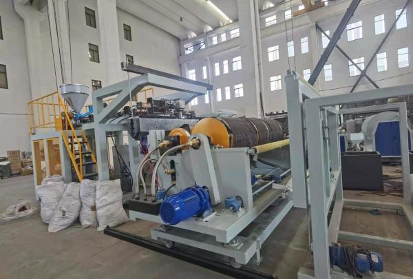 Glove Cast Film Extrusion Of Polyethylene Single Double Extruder 150kg H