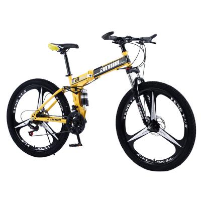 O Mountain bike de alumínio MTB Off Road das mulheres dos homens dobrável