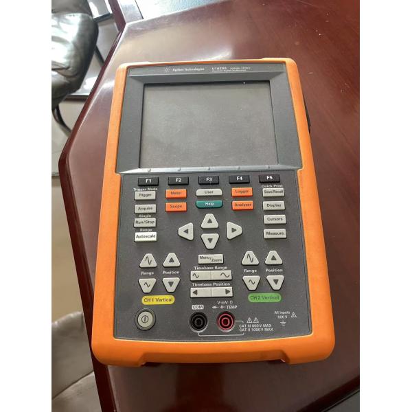 Keysight U1620A 200 MHz Bandwidth Digital Handheld Oscilloscope with 2 Floating Inputs and 2 MegaPoints Memory Depth
