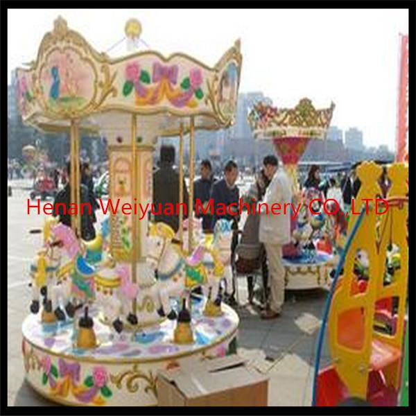 6 seats Easy Funfair Kids Carousel Horse for Sale