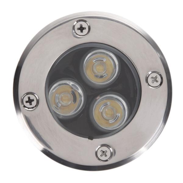 Matte Black In Ground Landscape Lights 110 lumen/W IP65 Protection