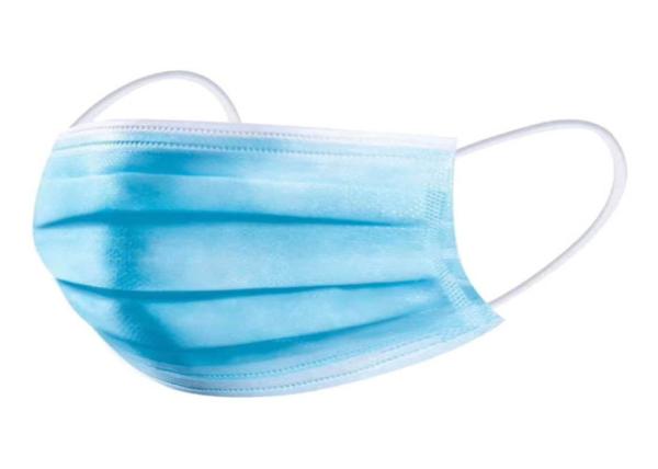 Dust Resistant Disposable Surgical Medical Masks With Earloop Flat And Solid Style