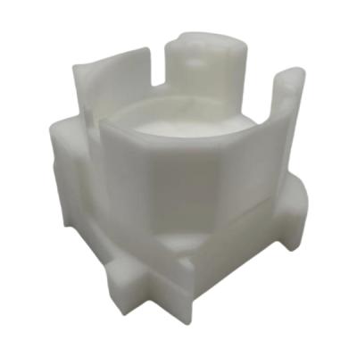 Partes de máquinas de robots POM blancos personalizadas con geometrías complejas