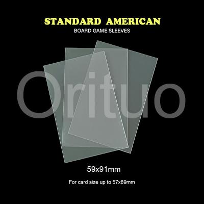 Pp Gloss Standard American Clear Card Sleeves 59x91mm antirreflexo OEM