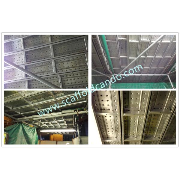 Replacement for wooden plank in Middle East Market, Q195 galvanized steel plank, steel board 225*38mm 2000, 3000, 4000mm