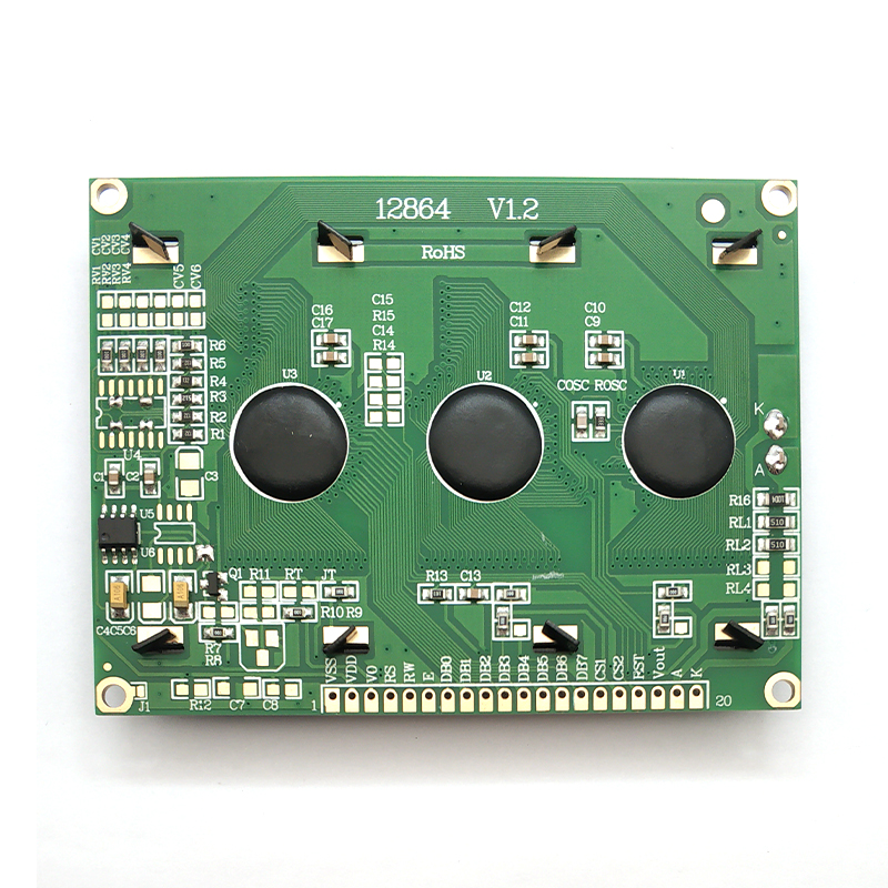 3.3V 5V Graphic 128x64 LCD Display Screen Module 12864 20 Pin