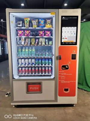 Bebidas da máquina de venda automática dos petiscos das máquinas de venda automática do tela táctil