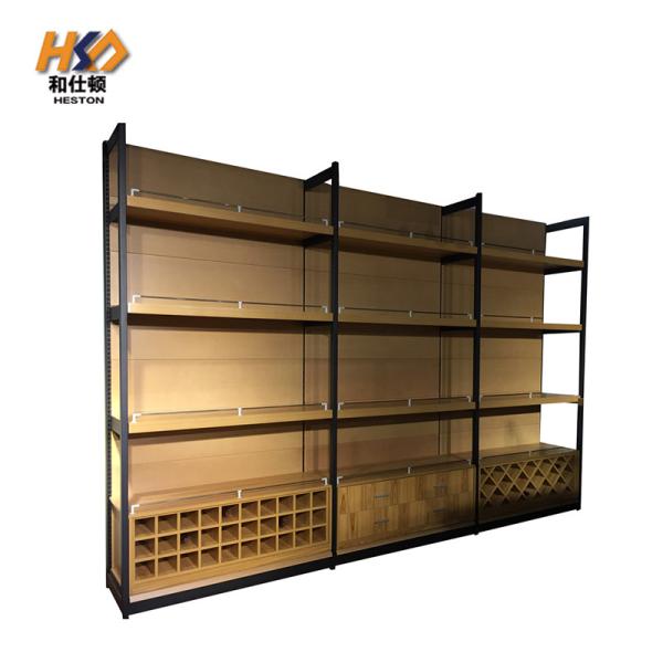 Mini Market Retail Display Heavy Light Duty Supermarket Gondola Shelving