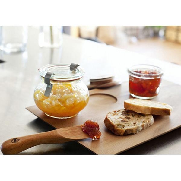 Большой живот формирует материал боросиликата Sealable стеклянного опарника варенья меда лимона опарников высокий