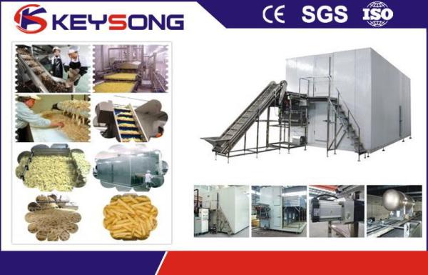 Large Capacity Potato Chips Making Machine Processing Equipment High Performance