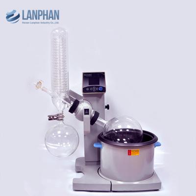 Evaporador giratório do RE laboratório de vidro da destilação 5000E
