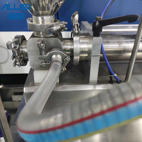 заполнитель поршеня Семи автоматической жидкостной машины завалки 316Л пневматический пастообразный горизонтальный для Креам косметики