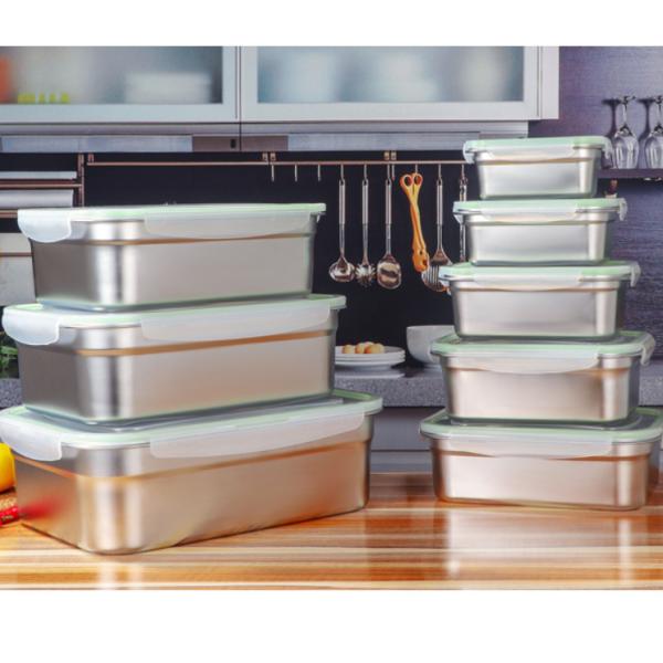 High Performance Stainless Steel Lunch Box Sealed Lunch Box  Lightweight