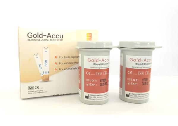 GOLD-ACCU Blood Sugar Testing Devices Diabetes Blood Checking Machine Long Battery Lifetime
