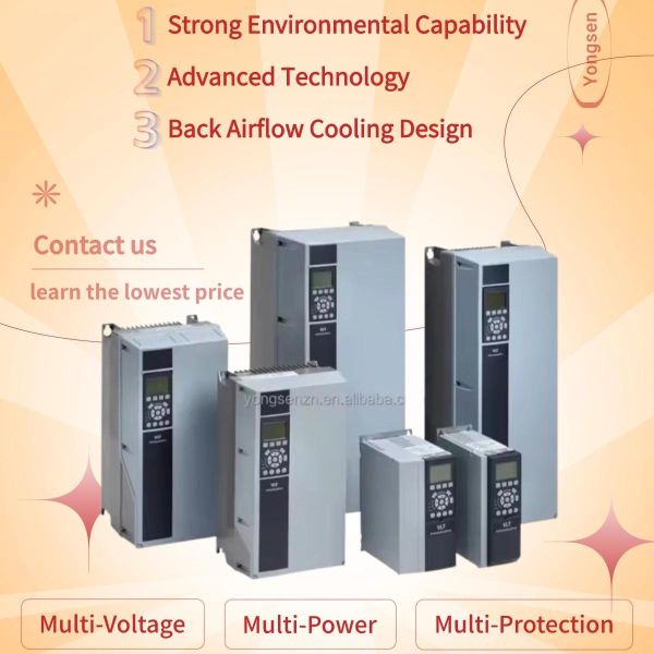 100% New Danfoss VLT FC-302P75KT5E20 IP20 Three Phase 380V 75KW 50hz to 60hz Danfoss VFD for Pump Fan Compressor Conveyor