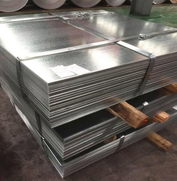 0.2-150mm Galvanised Steel Plate 600-1500mm AISI ASTM