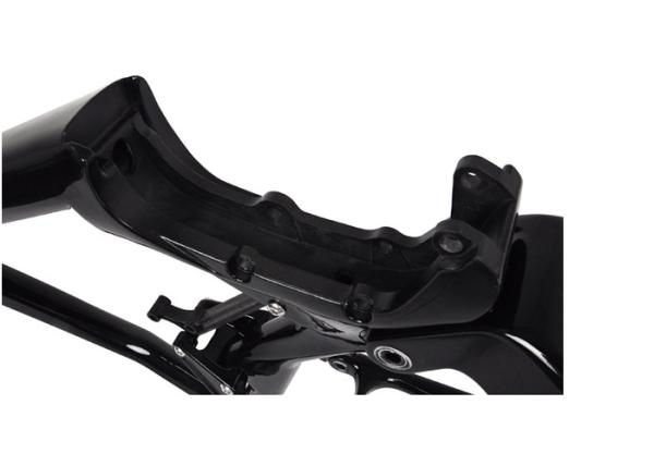 27.5Plus/29er Full Suspension Carbon Electric Bike Frame Bafang Mid-drive Ebike Frame