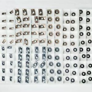 Le carbure insère des outils de fraisage de commande numérique par ordinateur pour les outils de fraisage indexables HRC50