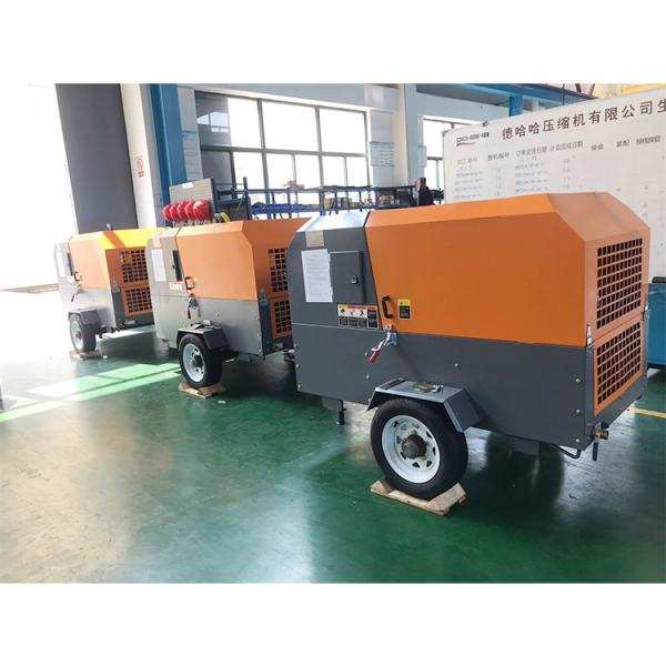 10 Bar Portable Diesel Air Compressor Mobile 185cfm Engine Driven Air Compressor