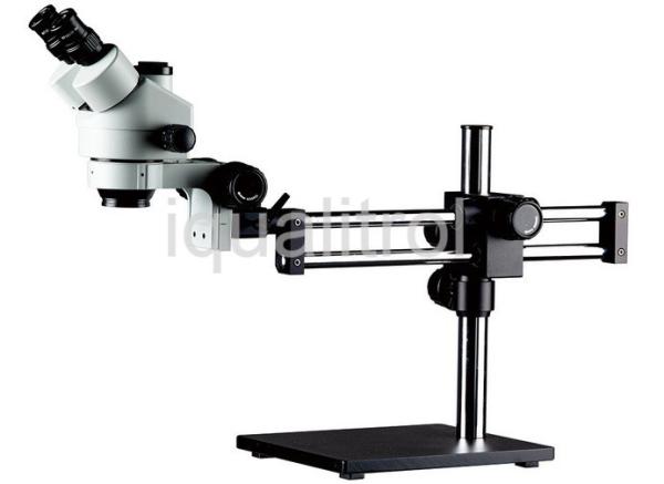 Trinocular Stereo Zoom Microscope Magnification 65X Long Working Distance 110mm