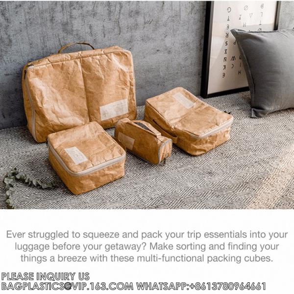 Dupont Tyvek Cosmetic Bag Travel Lightweight Tyvek Makeup Bag Pouch, handle bag, handybag, tote bag, grocery shopper