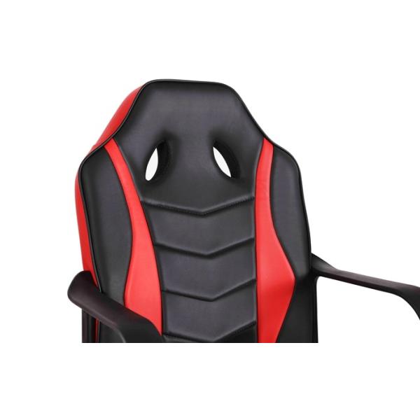 0.224 CBM 11.5kg Leather Swivel Office Chair Reclining Swivel Gaming Chair 360 Degree