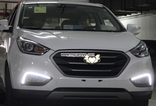 Hyundai ix35 DRL LED daylight driving Lights car led light manufacturer