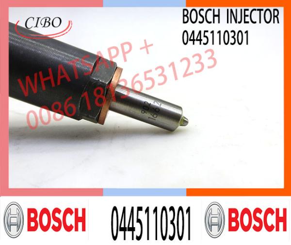 High quality long warranty Neutral new injector 0445110301 Common Rail Fuel Diesel Injector For VM Motori 15062054F