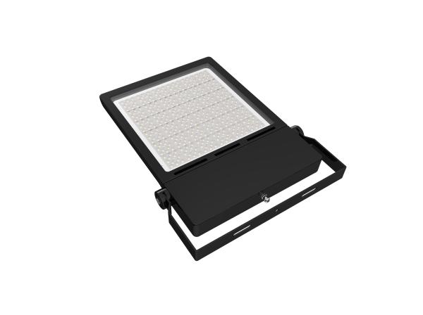 Dualrays próprios desenvolve a luz de inundação modular ambiental do diodo emissor de luz não cintila alojamento preto para o túnel