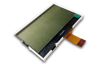 132x64 FSTN Screen COG LCD Module Monochrome Graphic LCD Display with 20 Pin Green Backlight