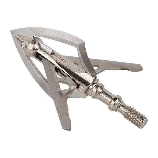 серебряная прочная стрелка наклоняет Archery Broadhead 1blade 2blade 3blade 4blade тупой