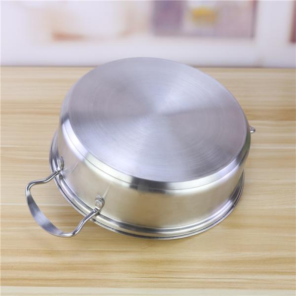 Подгонянный Cookware 18cm 20cm 26cm установил нержавеющую сталь 201