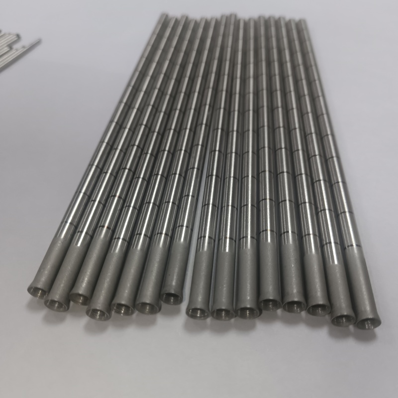 Capillary Stainless Steel Needle Circular Pipe Shaped With Sandblasting Scale