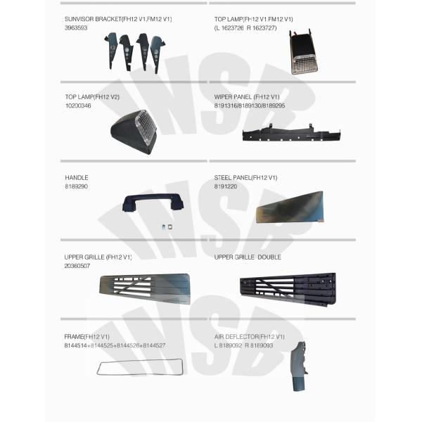 20545094 20545095 Grill Step Bracket Lower Front Panel Hinge for Truck Parts