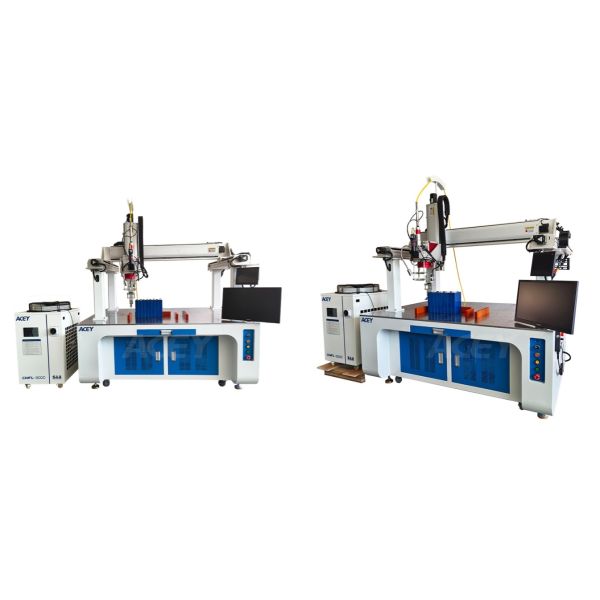 1500W Automatic Fiber Laser Welding Machine For Prismatic Lithium Battery Pack