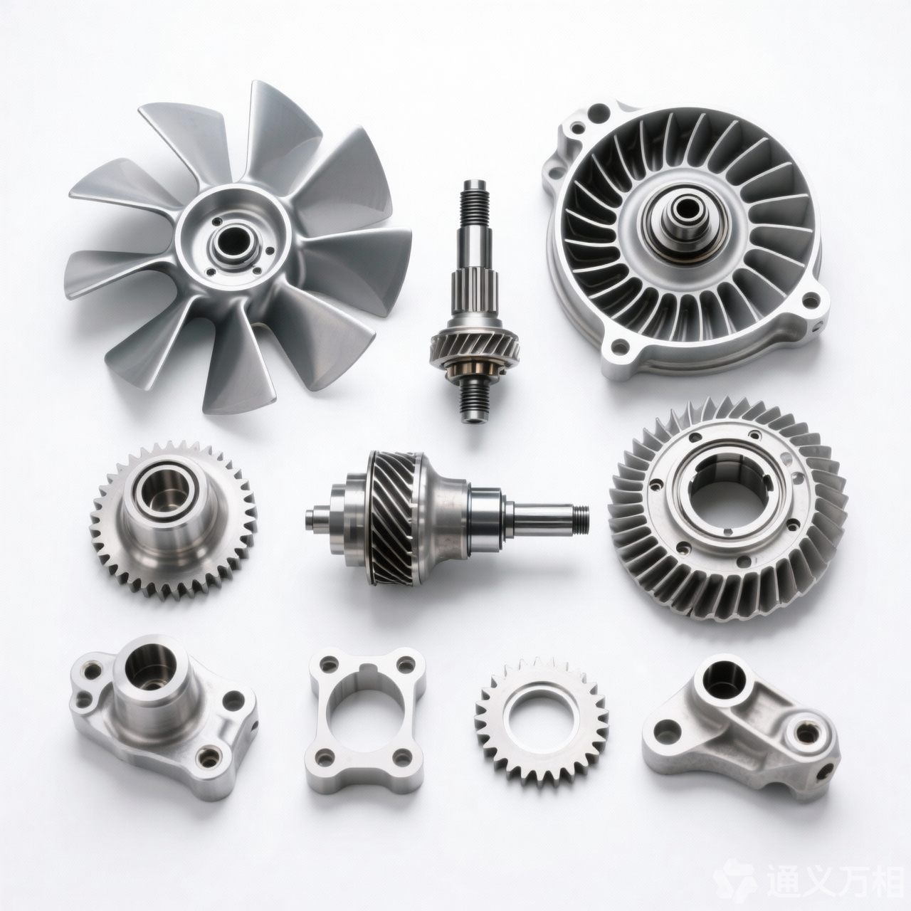 Precision Five-axis CNC Machining Titanium Alloy Parts Stainless Steel Industrial Equipment Drill & Broach Materials